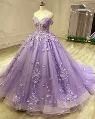 Lace Sky Blue Off the Shoulder Ball Gown Quinceanera Dresses