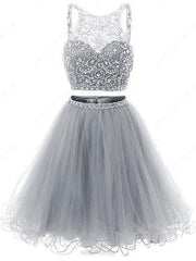 Prom Dress Prom Dresses, 2 Piece Homecoming Dresses, Sparkle Sweet 16 Dress, Homecoming Dress