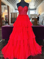 Bridesmaid Dresses Blues, Black Red Purple Lace Prom Dresses, Black Red Purple Lace Formal Evening Dresses
