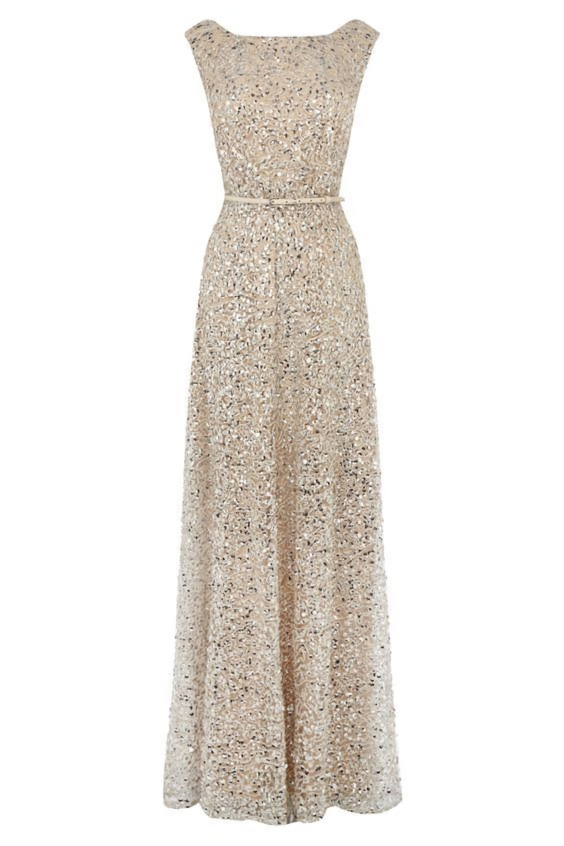 Prom Dress Styles, Gorgeous Sequin Prom Evening Gown