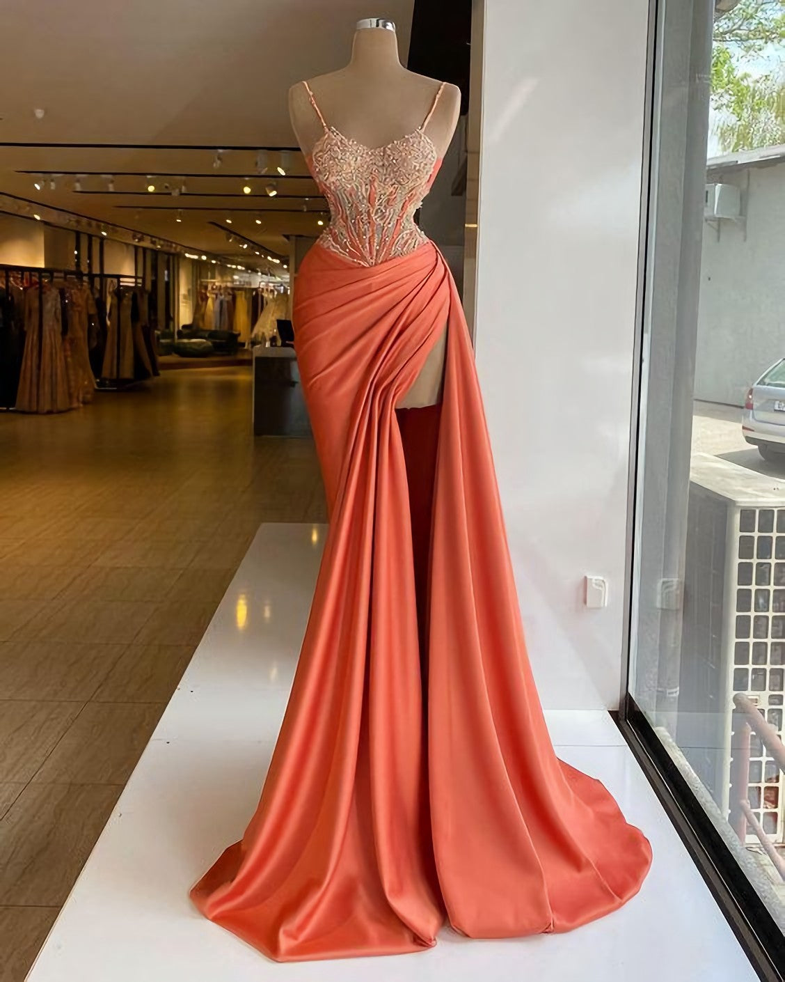 Prom Dress Inspirational, Sheath Long Evening Dresses, Prom Party Dresses