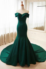 Homecoming Dress Online, Charming Sweetheart Long Mermaid Gown, Green Party Dress