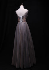 Dress Casual, Gorgeous Tulle Sweetheart Long Prom Dress, New Party Dress