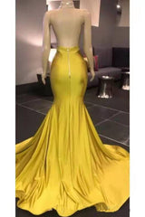 Party Dresses And Jumpsuits, Gorgeous Deep V Neck Mermaid Prom Dress, Long Evening Dresses