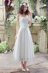 Wedding Dresses Outfit, lassic Sweetheart Lace Wedding Dresses