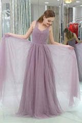 Party Fitness, Long Tulle Sweetheart Lavender Sleeveless Lavender Prom Dresses