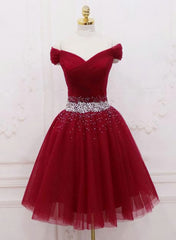 Prom Dress 2030, Lovely High Quality Formal Dress , Handmade Off Shoulder Homecoming Dress