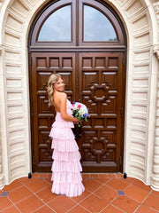 Formal Dress Long Gown, Pink Evening Dress Long Prom Dress Party Dress