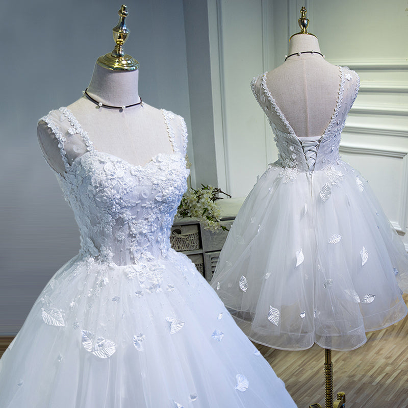 Bridesmaids Dresses Uk, Beautiful Homecoming Dresses, Sweet 16 Dress, White Homecoming Dress, Cute Cocktail Dress