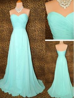 Wedding Dress Outfit, Bridesmaid Gown Pretty Blue Prom Dresses, Chiffon Prom Gown Simple Bridesmaid Dress, Evening Dresses, Fall Wedding Gowns