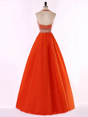 Evening Dresses Prom Long, 2 Piece Prom Dresses, New Style Evening Gowns