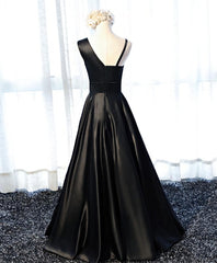 Prom Dress Ideas Unique, Stylish Satin Long Prom Gown Formal Dress