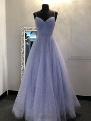 Formal Dresses Style, Shiny Purple Long Prom Dresses, Shiny Purple Long Formal Evening Dresses