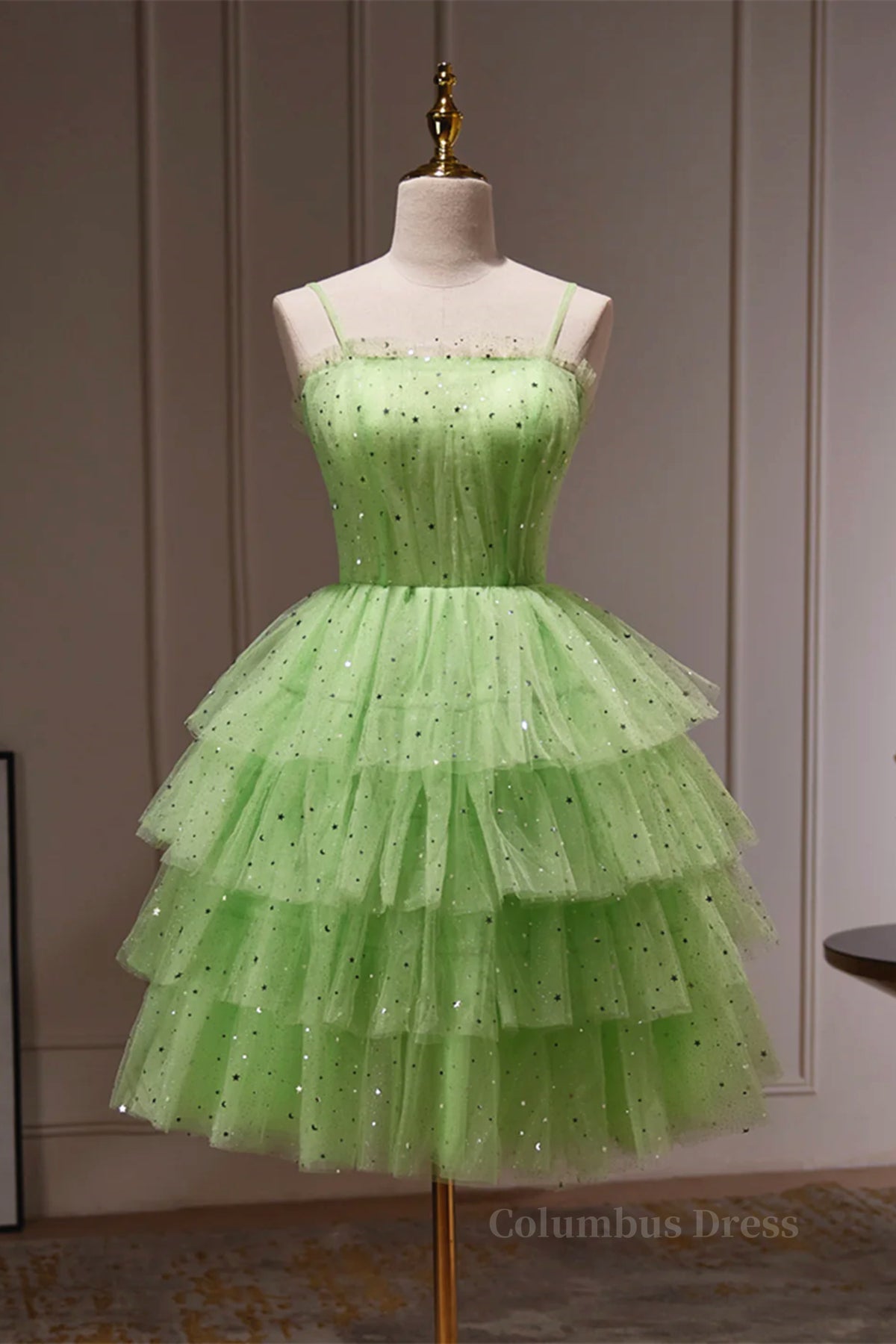 Stunning Dress, Short Green Prom Dresses, Short Green Graduation Homecoming Dresses