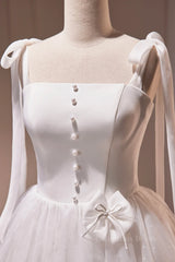 Evening Dresses Short, Short White Prom Dresses, Short White Formal Homecoming Dresses