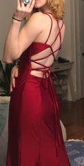Prom Inspo, Spaghetti Straps Mermaid Long Prom Dress
