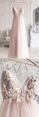 Homecoming Dresses Pretty, Sweetheart tulle lace long prom dress, tulle lace evening dress