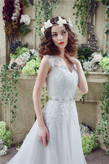 Weddings Dresses Style, V-Neck A-Line Wedding Dresses