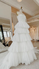 Wedding Dresses For Summer, White Prom Dresses New Formal Dress Wedding Dress